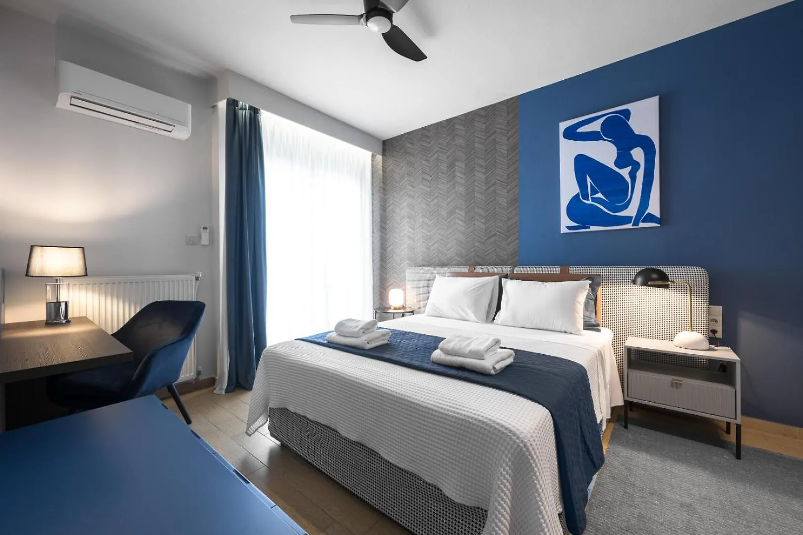 Апартаменты #Luxlikehome Tsimiski Blue Салоники Греция